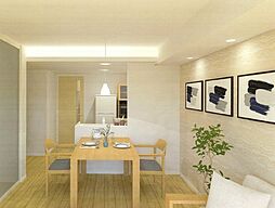 トリシューラ　タキザカ 205 2階1LDKのリビング/ダイニング