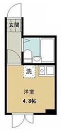 イル春日町 ワンルームの間取図画像