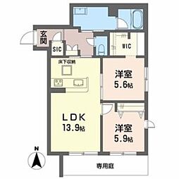 メゾンエディアン新金岡 1階/-