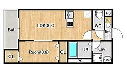 ジーメゾン綾瀬寺尾中0 2階