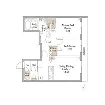 ロン・ピエール　護国寺 00202 ｜ 東京都文京区大塚６丁目29-11（賃貸マンション2LDK・2階・62.88㎡） その2