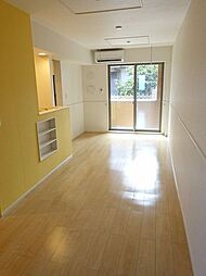 京王高尾線 山田駅 徒歩4分の賃貸アパート 1階1LDKのリビング/ダイニング