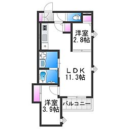 REGALEST喜連瓜破2 2階/-