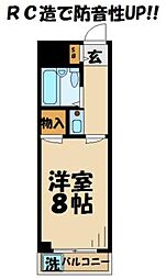 TISマンション堀之内 3階/303
