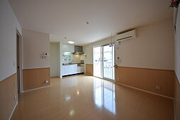 京王相模原線 多摩境駅 徒歩25分の賃貸アパート 1階2LDKのリビング/ダイニング