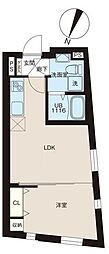 レピュア北池袋駅前レジデンス 1LDKの間取図画像