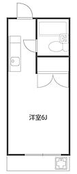コート・ニュータウン 1Kの間取図画像