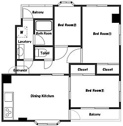 ユタカフォレスト大森 3階/302