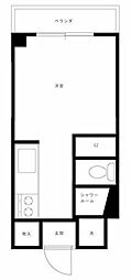 プリミエール ワンルームの間取図画像