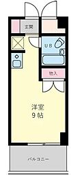 プリムローズハウス ワンルームの間取図画像