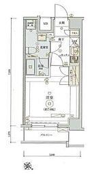 LIVCITY東大前 1Kの間取図画像