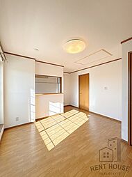 南海線 岸和田駅 徒歩14分の賃貸アパート 2階3LDKのリビング/ダイニング