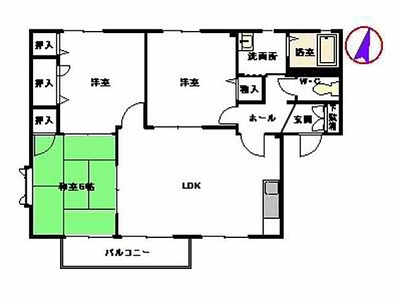 コモンシティ志井IIG棟G_間取り_0