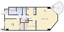 エマーレ与野本町 1SLDKの間取図画像
