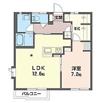 ハイツエンデュランスＢ 00103 ｜ 栃木県下野市医大前１丁目3-11（賃貸アパート1LDK・1階・49.42㎡） その2