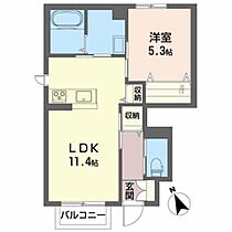 シャーメゾン　アトリエール 101 ｜ 山形県酒田市亀ケ崎５丁目8-63（賃貸アパート1LDK・1階・42.50㎡） その2