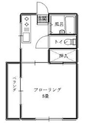 ダイワビル 1DKの間取図画像