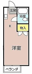 間取図画像 1K