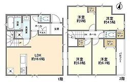 Kolet立川一番町 1階4LDKの間取り