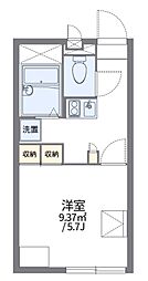 レオパレスM&S 1Kの間取図画像
