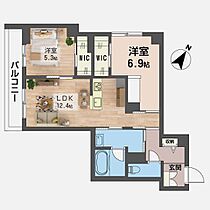 ラフェリーチェ堀の内 00103 ｜ 埼玉県さいたま市大宮区堀の内町２丁目136-2（賃貸マンション2LDK・1階・62.91㎡） その3