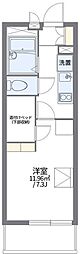 レオパレスメゾンエスポワール 1Kの間取図画像