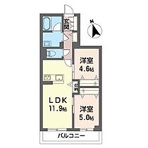 スエルテ 00305 ｜ 千葉県市川市北方町４丁目1879-1878,1877（賃貸マンション2LDK・3階・52.40㎡） その2