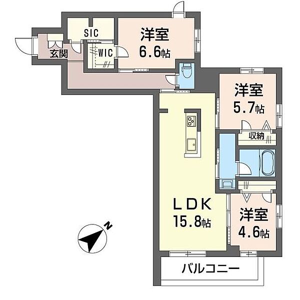 画像2:間取図