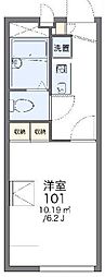 レオパレス吉野原 1Kの間取図画像
