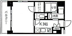 MAISONDENWEST 1Kの間取図画像
