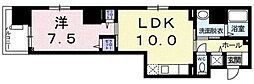 メゾンTMD 1LDKの間取図画像