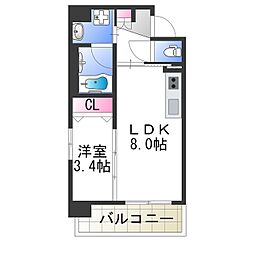 Le・CIEL天王寺 2階