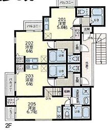 間取図画像 ワンルーム