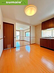 南海加太線 東松江駅 徒歩8分の賃貸アパート 2階2LDKのリビング/ダイニング