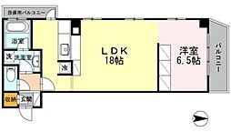 TSKY 1LDKの間取図画像