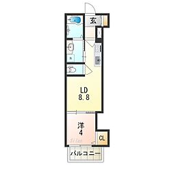 近鉄奈良線 八戸ノ里駅 徒歩9分