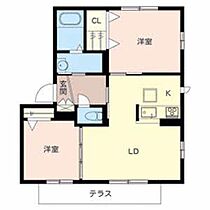 シャーメゾン東山 0101 ｜ 大阪府堺市中区東山216-1（賃貸アパート2LDK・1階・54.07㎡） その2