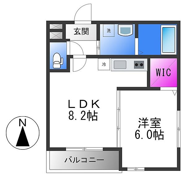 フジパレス吉田EAST ｜大阪府東大阪市今米１丁目(賃貸アパート1LDK・1階・34.40㎡)の写真 その2