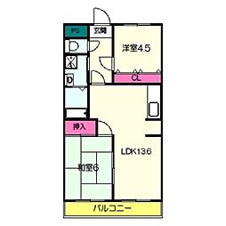 アルモカーサ新金岡 2階