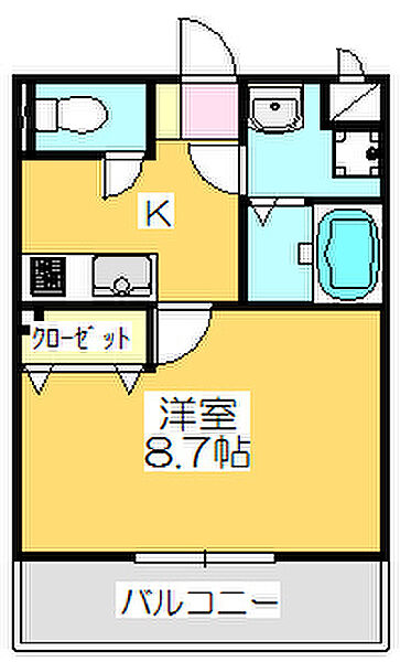 マリベール屋島II 102｜香川県高松市屋島東町(賃貸マンション1K・1階・29.89㎡)の写真 その2