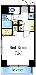 リバーサイド富岡 1Kの間取図画像