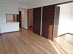 京成本線 千住大橋駅 徒歩9分の賃貸マンション 6階2LDKのリビング/ダイニング