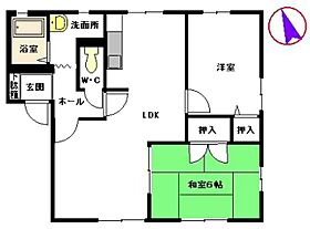 サンディアス児玉　Ｂ棟 B0102 ｜ 大分県大分市大字小池原1193-1（賃貸アパート2LDK・1階・54.34㎡） その2