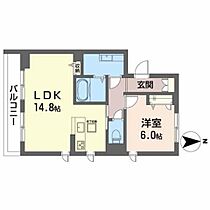 シャーメゾン宮千代パーク 101 ｜ 宮城県仙台市宮城野区宮千代２丁目18-5（賃貸マンション1LDK・1階・50.75㎡） その2