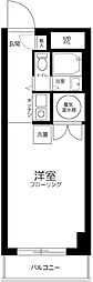 ライオンズマンション文京第3 1Kの間取図画像