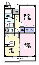 インヴィテ・ボヌ−ルII番館 3階
