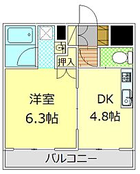 ヴァンクレール 2階/20A