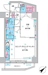 台東区千束4丁目マンション 1LDKの間取図画像
