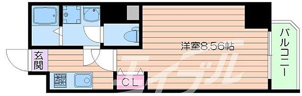 ETC同心 ｜大阪府大阪市北区同心１丁目(賃貸マンション1K・8階・24.45㎡)の写真 その2