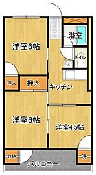 グランドステージ白金 3Kの間取図画像